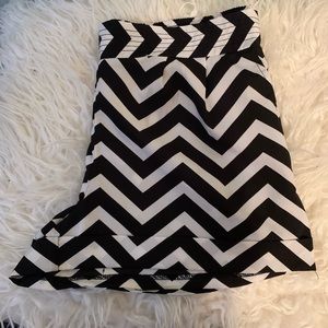 Chevron Printed Shorts